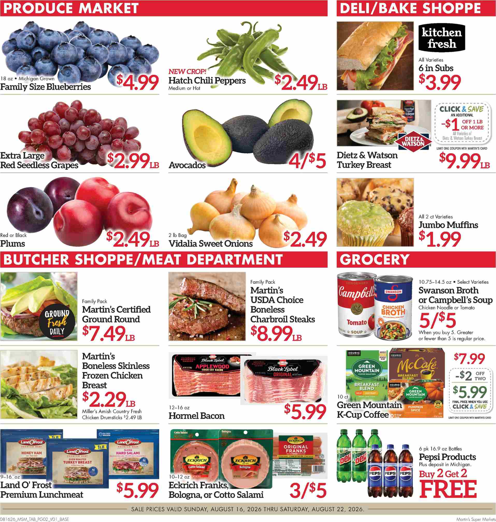 Martin’s Weekly Ad Deals August 16 - 22, 2026 - Image 2 August 16 - 22