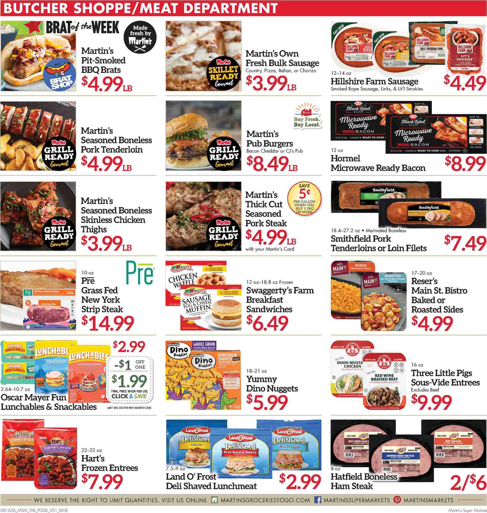 Martin’s Weekly Ad Deals August 16 - 22, 2026 - Image 2 August 16 - 22