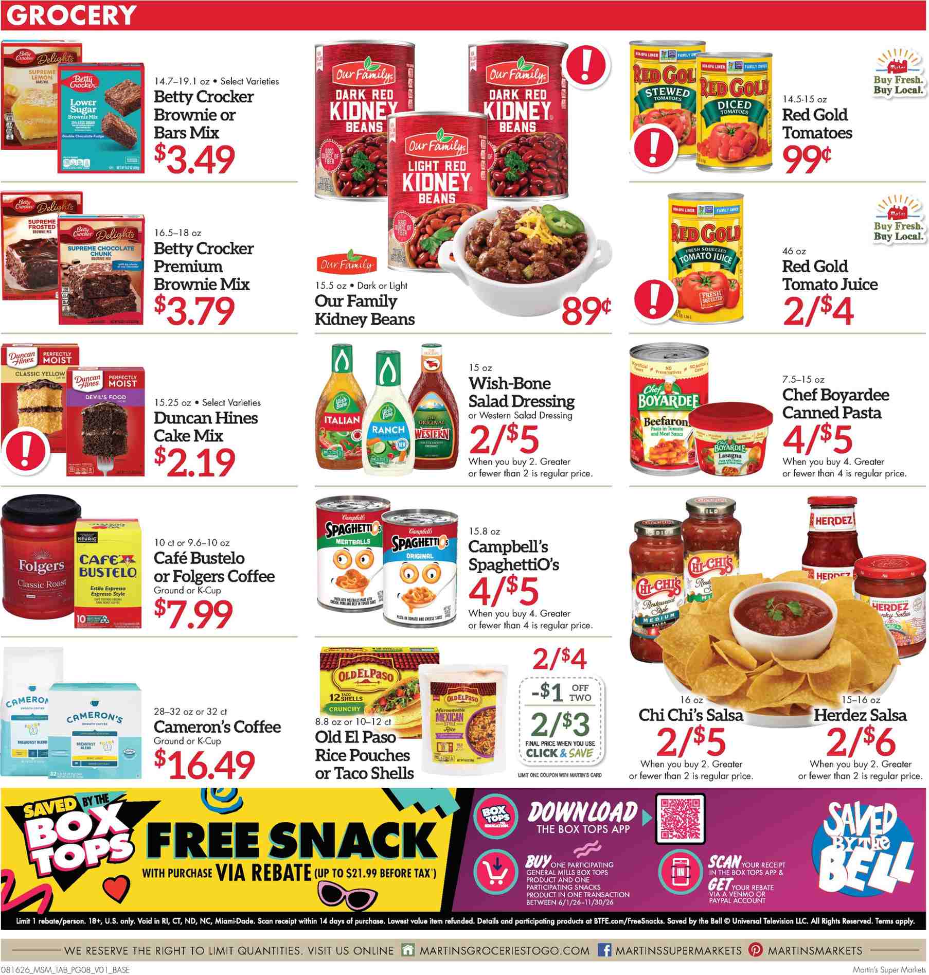 Martin’s Weekly Ad Deals August 16 - 22, 2026 - Image 2 August 16 - 22