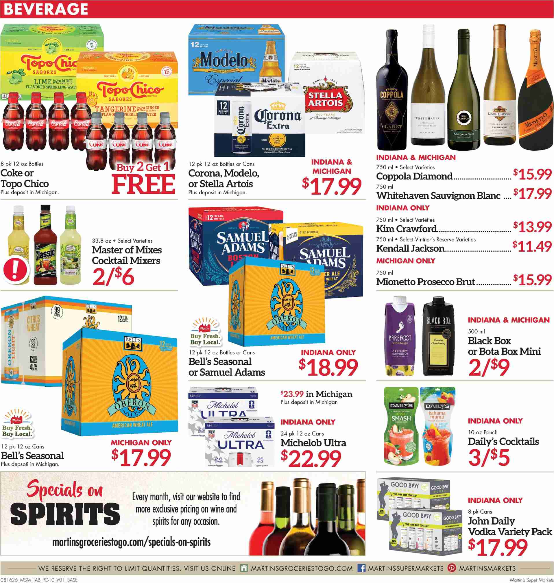 Martin’s Weekly Ad Deals August 16 - 22, 2026 - Image 2 August 16 - 22