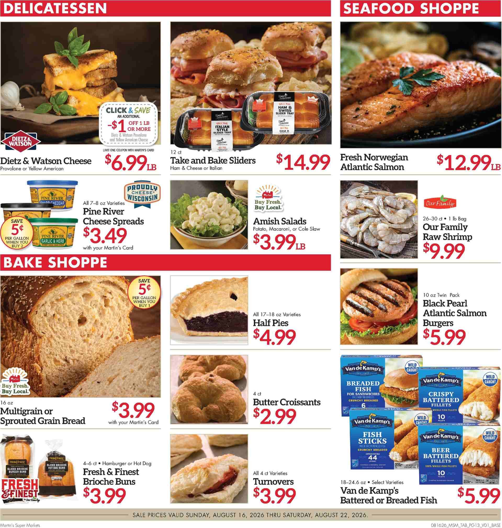 Martin’s Weekly Ad Deals August 16 - 22, 2026 - Image 1 August 16 - 22
