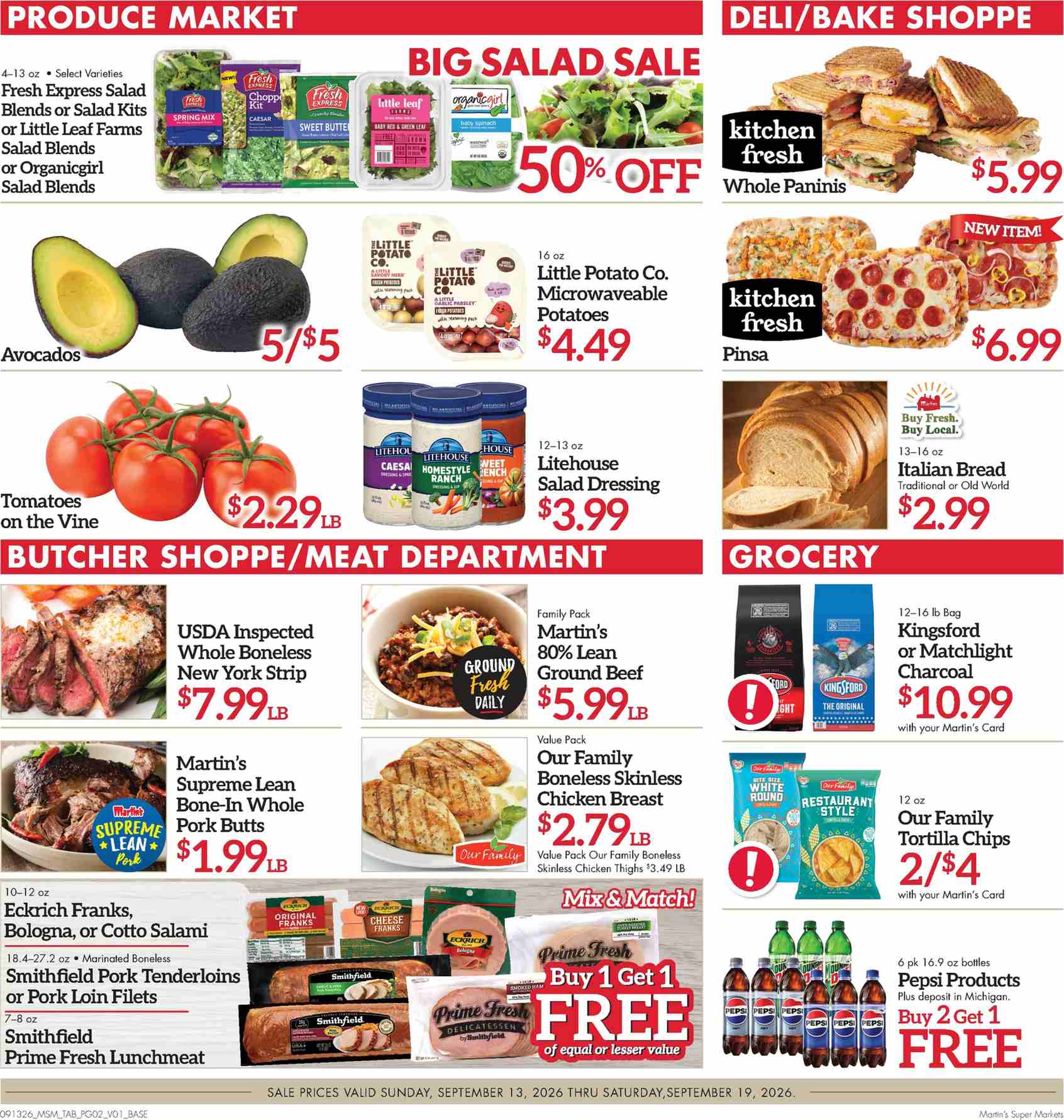 Martin’s Weekly Ad Deals September 27 - October 3, 2026 - Image 2 September 20 - 26