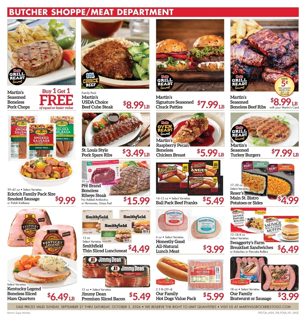 Martin’s Weekly Ad Deals September 27 - October 3, 2026 - Image 4 Sept. 27 - Oct. 3