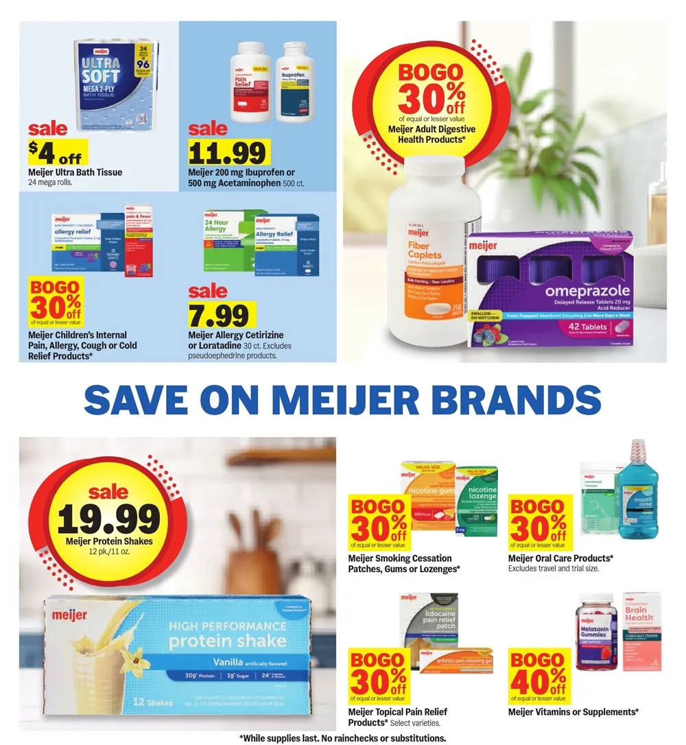 Meijer Weekly Ad July 15 - 21, 2026 - Image 1 July 8 - 14