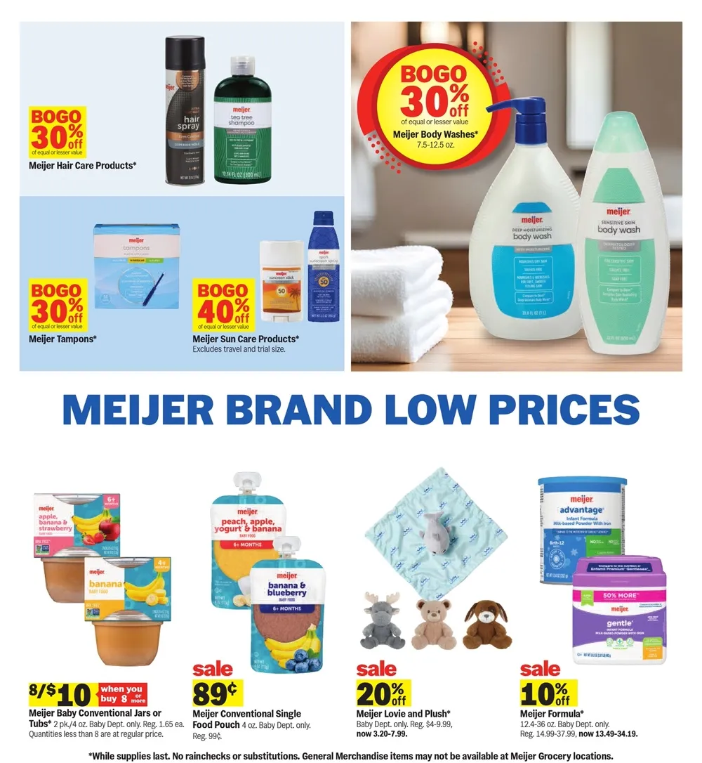 Meijer Weekly Ad July 15 - 21, 2026 - Image 2 July 8 - 14
