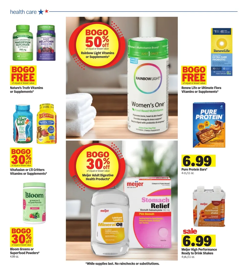 Meijer Weekly Ad July 15 - 21, 2026 - Image 1 July 8 - 14