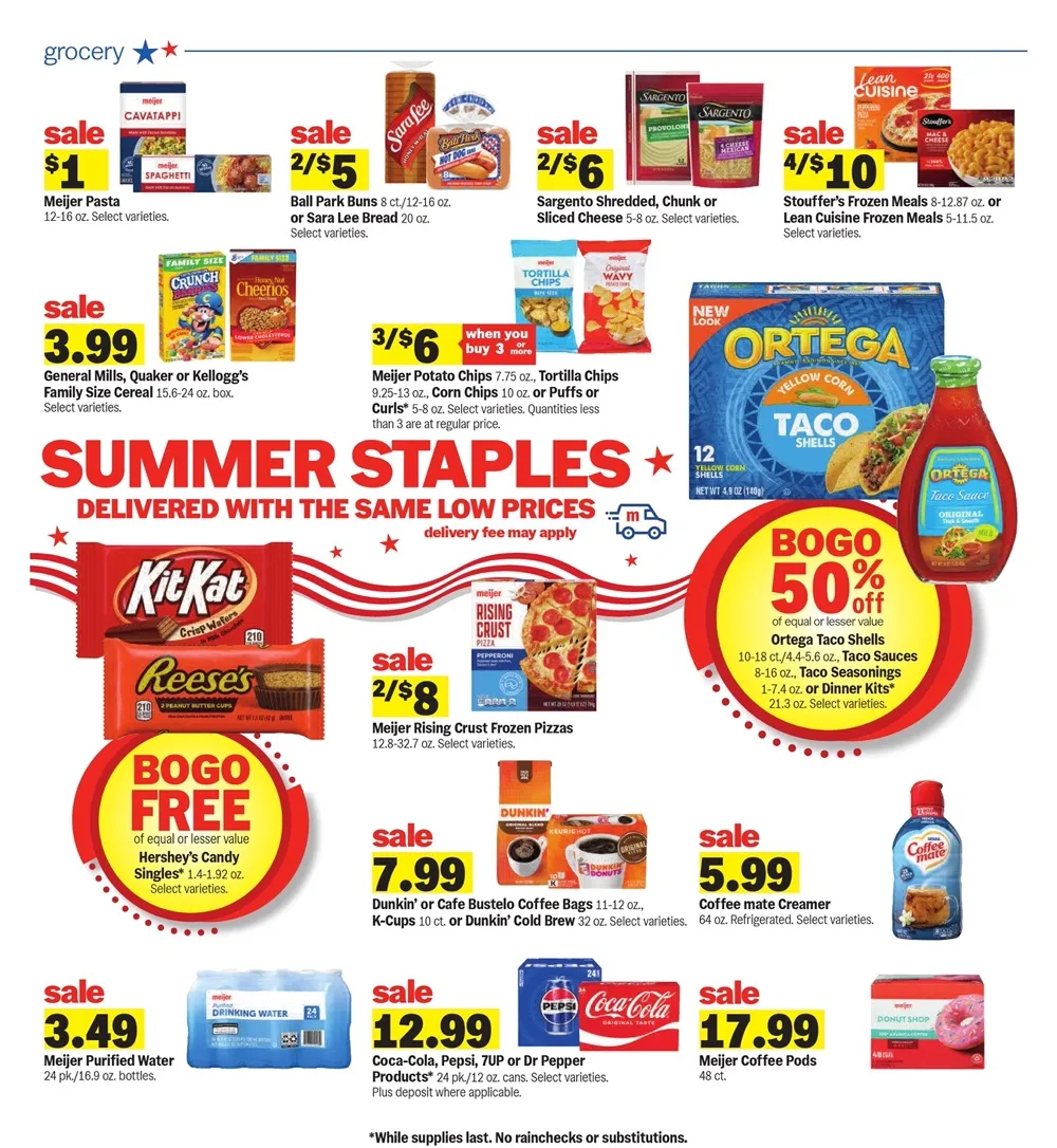 Meijer Weekly Ad August 26 - September 1, 2026 - Image 1 August 19 - 25