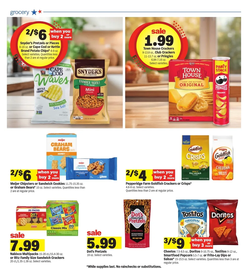 Meijer Weekly Ad August 26 - September 1, 2026 - Image 2 August 19 - 25