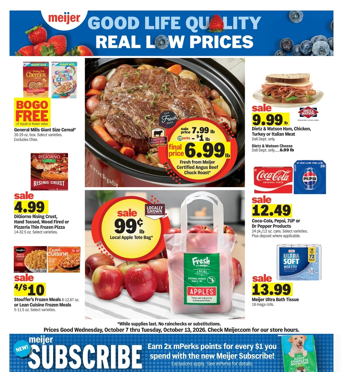 Meijer Weekly Ad (October 14 - 20, 2026) Preview - Image 1 October 7 - 13