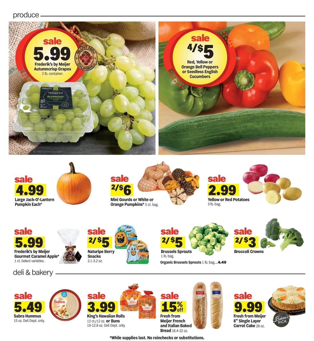 Meijer Weekly Ad (October 14 - 20, 2026) Preview - Image 4 October 7 - 13