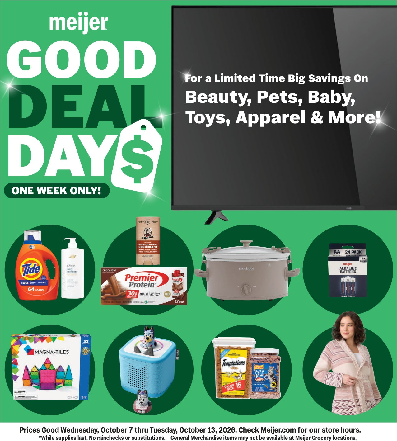 Meijer Weekly Ad (October 14 - 20, 2026) Preview - Image 1 October 7 - 13