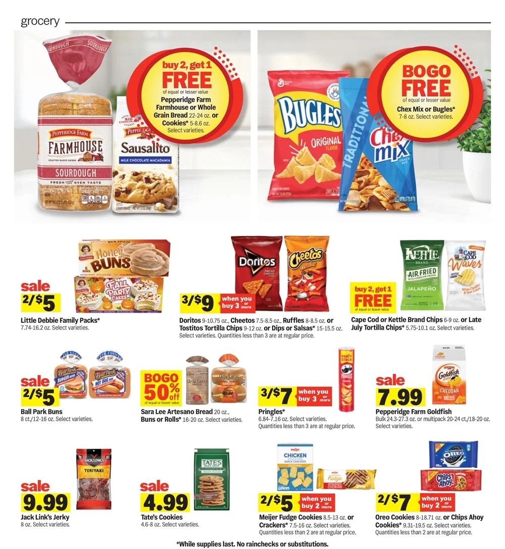 Meijer Weekly Ad (October 14 - 20, 2026) Preview - Image 2 Sept. 30 - Oct. 6