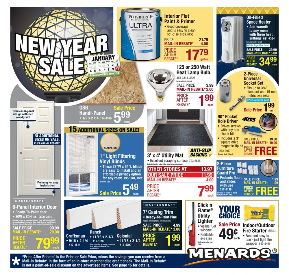 menards 31 10 01