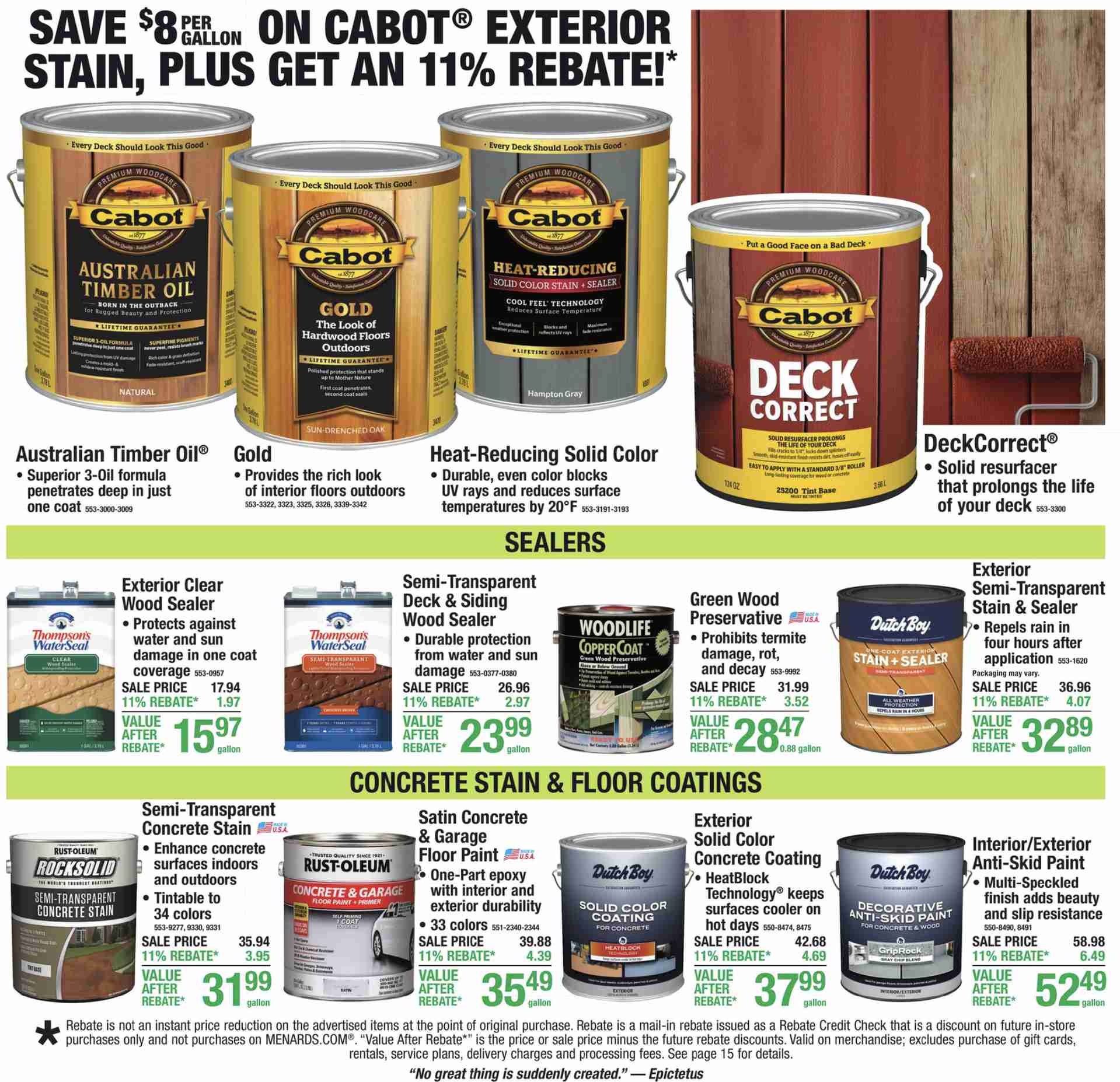 Menards Weekly Ad August 13 - 26, 2026 - Image 2 August 13 - 23