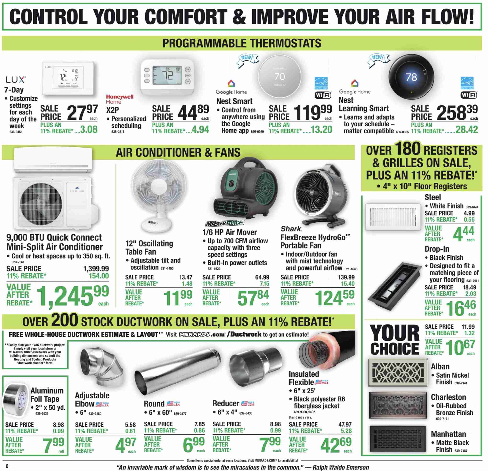 Menards Weekly Ad August 13 - 26, 2026 - Image 3 August 13 - 23