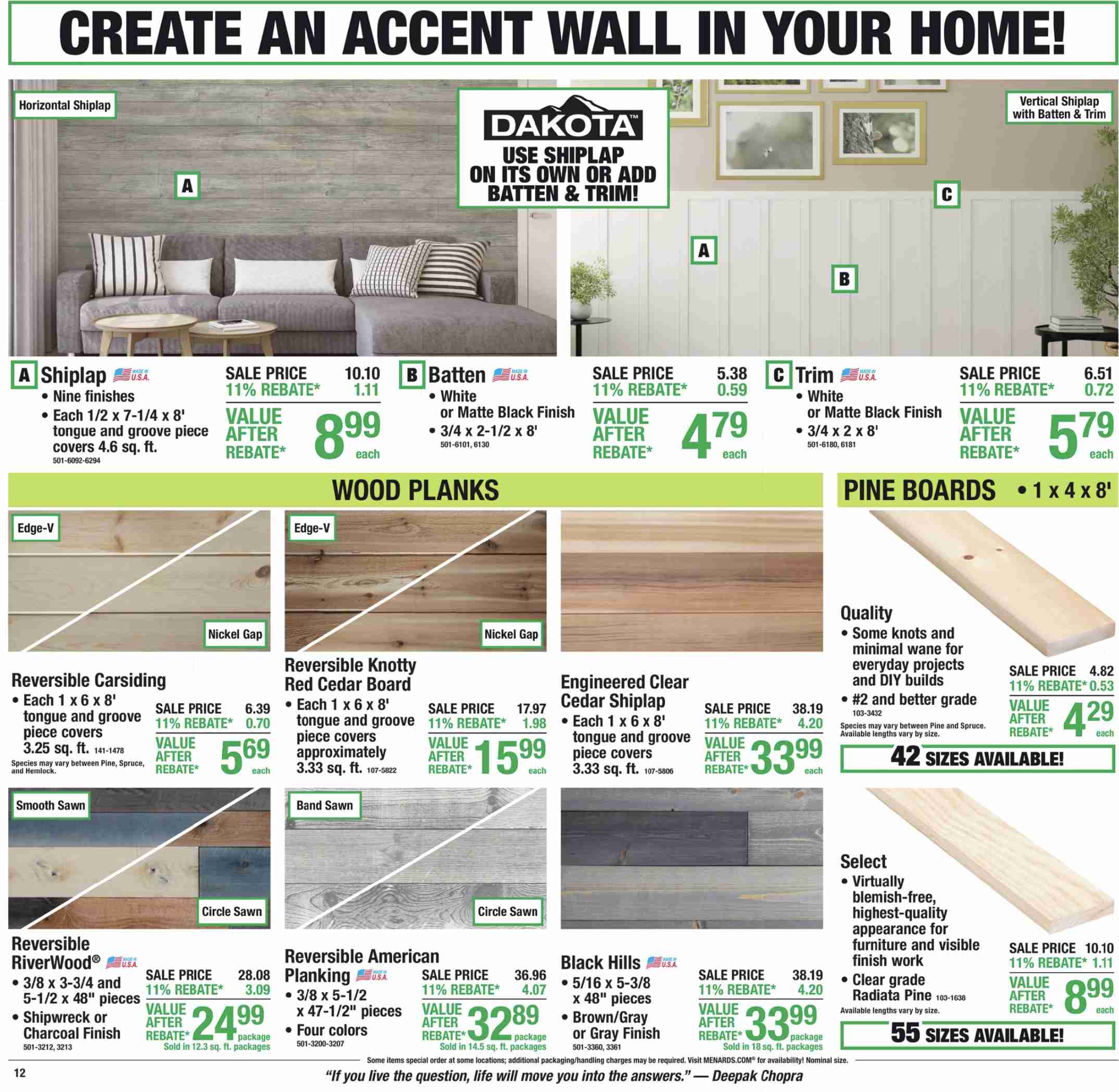 Menards Weekly Ad August 13 - 26, 2026 - Image 1 August 13 - 23
