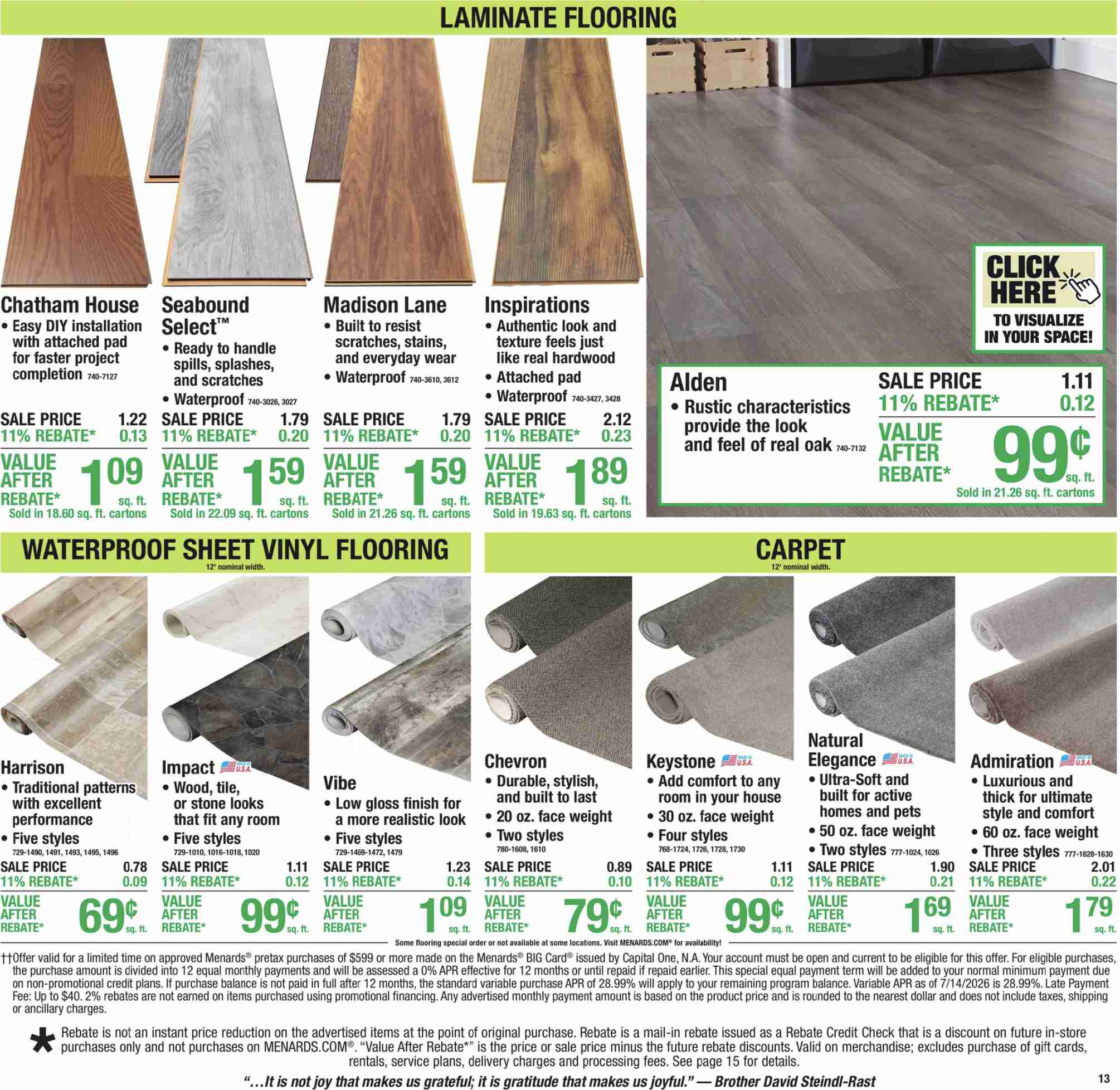Menards Weekly Ad August 13 - 26, 2026 - Image 2 August 13 - 23