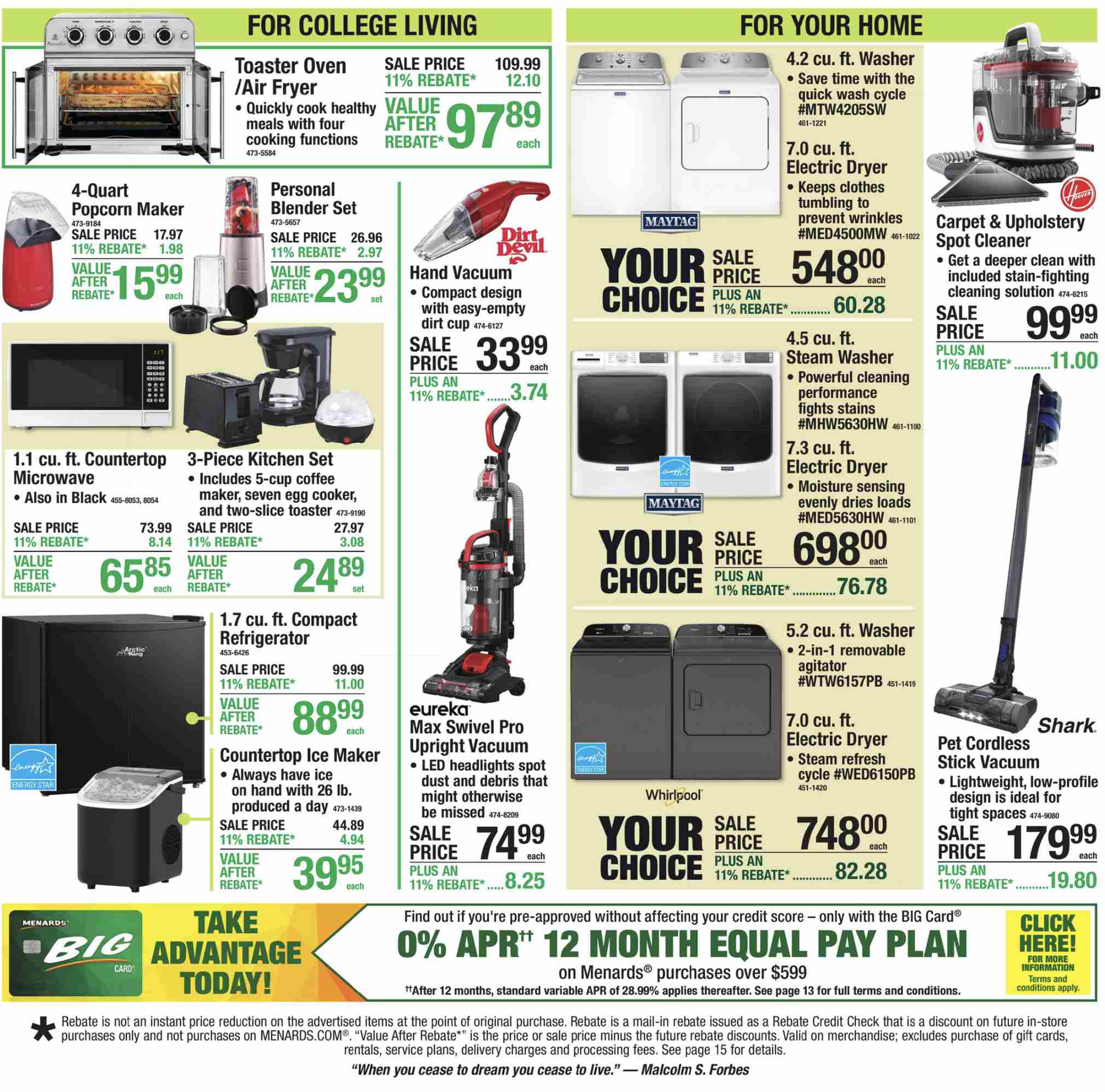 Menards Weekly Ad August 13 - 26, 2026 - Image 2 August 13 - 23