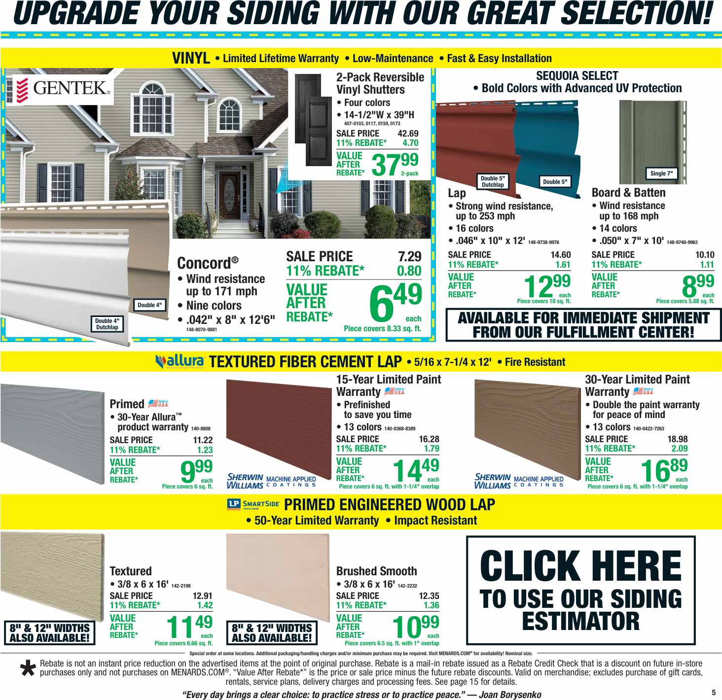 Menards Weekly Ad September 24 - October 4, 2026 - Image 4 Sept. 24 - Oct. 4