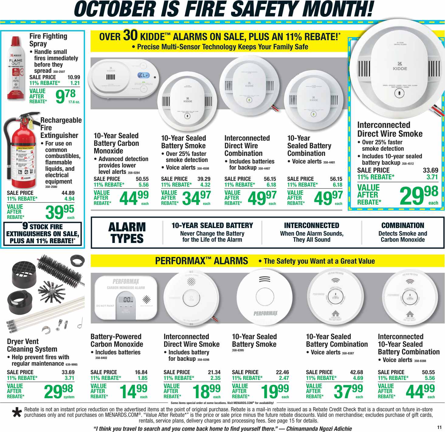 Menards Weekly Ad September 24 - October 4, 2026 - Image 1 Sept. 24 - Oct. 4