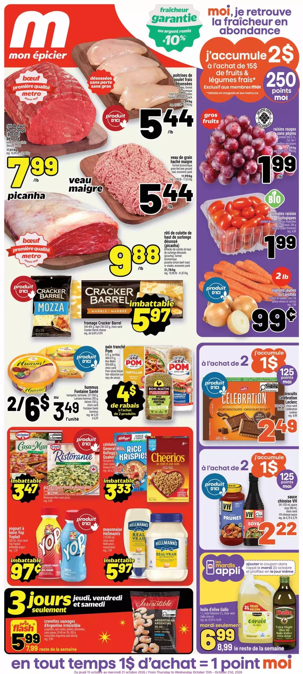 Metro Upcoming Flyer (Oct 15 - 21, 2026) Preview - Image 1 Oct 15 - 21 (Qc)