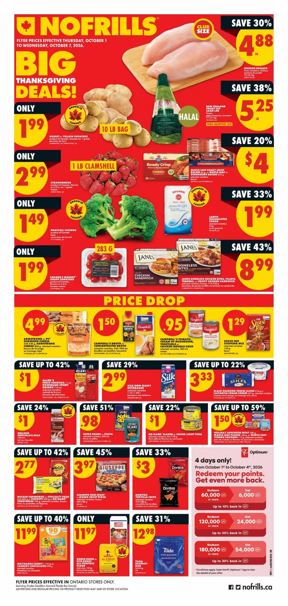 No Frills Upcoming Flyer (Oct 8 - 14, 2026) Sneak Peek - Image 1 October 1 - 7