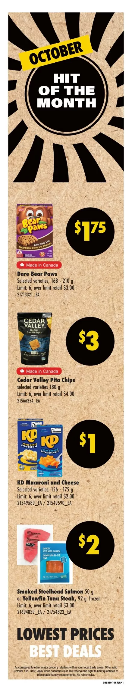 No Frills Upcoming Flyer (Oct 8 - 14, 2026) Sneak Peek - Image 1 October 1 - 7