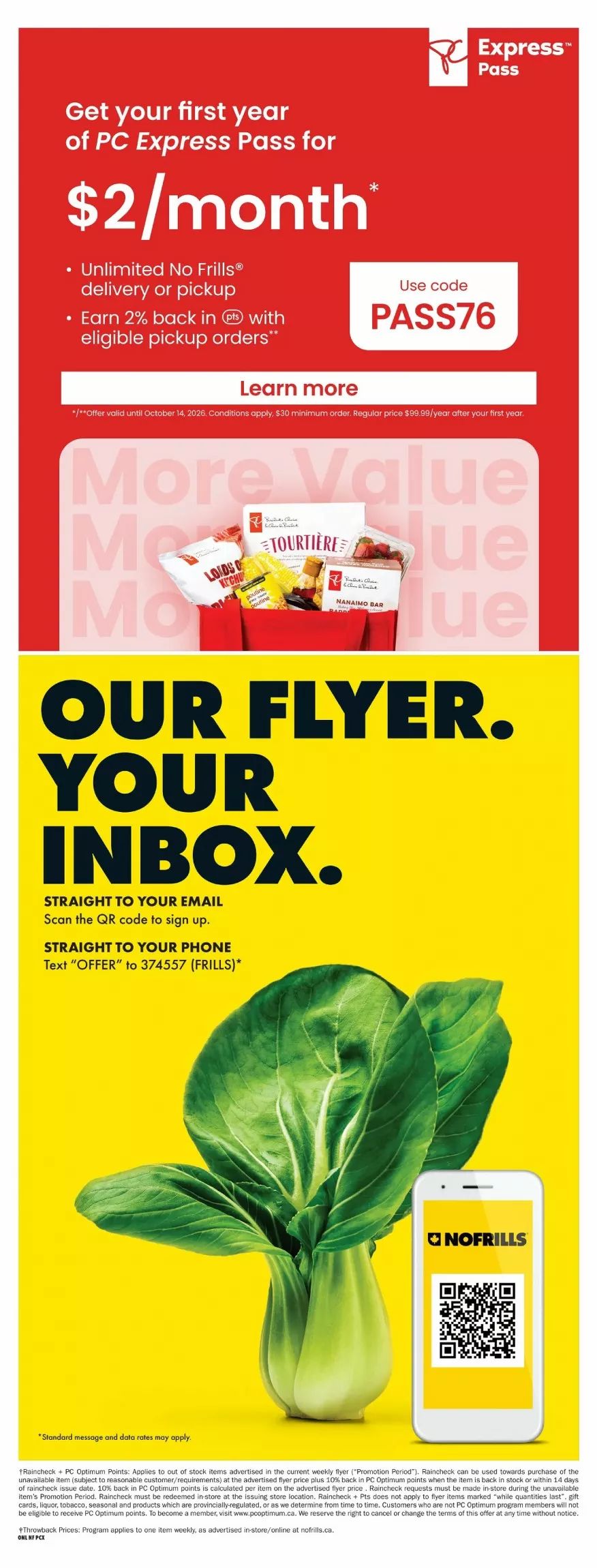 No Frills Upcoming Flyer (Oct 8 - 14, 2026) Sneak Peek - Image 2 October 1 - 7