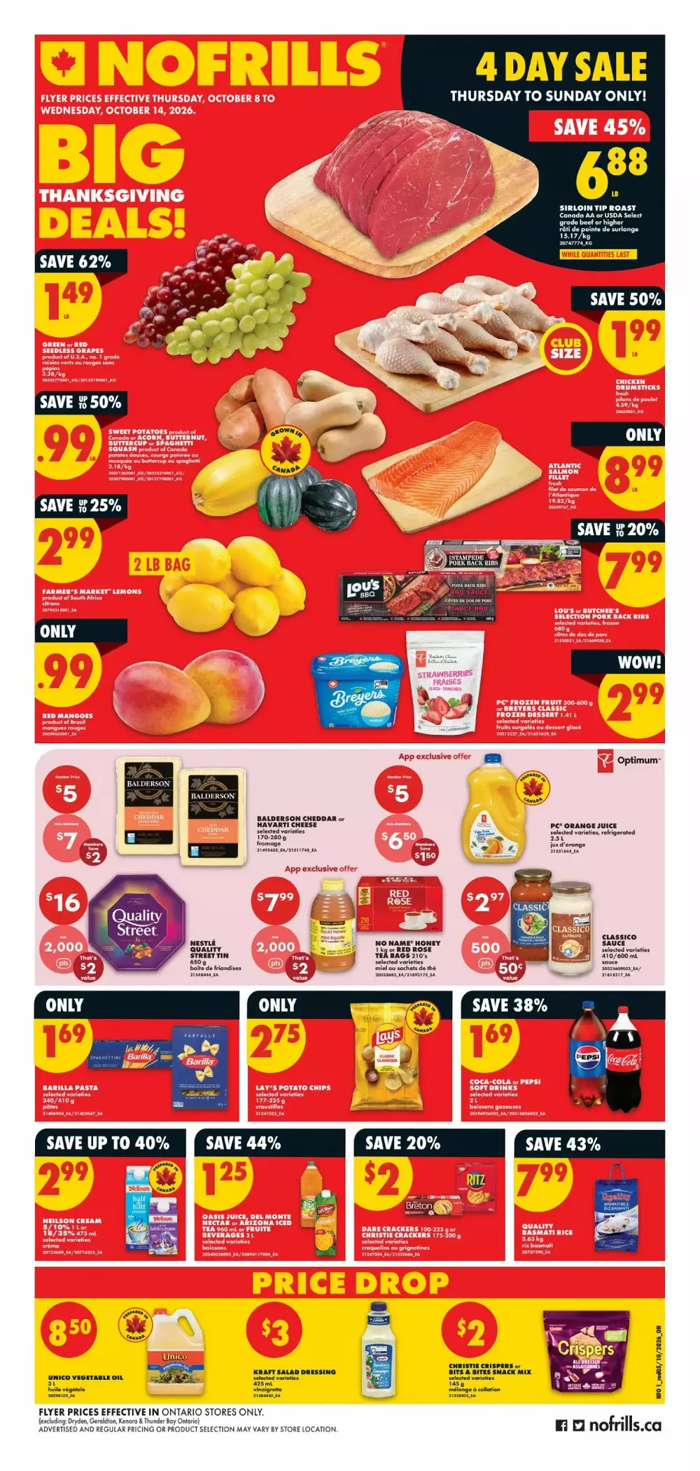 No Frills Upcoming Flyer (Oct 8 - 14, 2026) Sneak Peek - Image 1 October 8 - 14