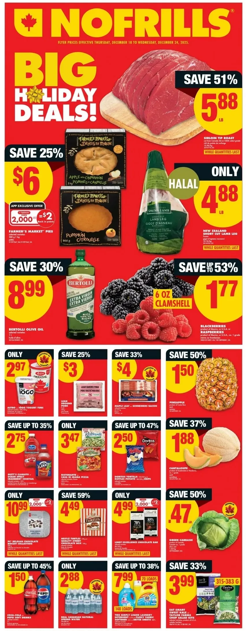 no frills flyer on december 18 2