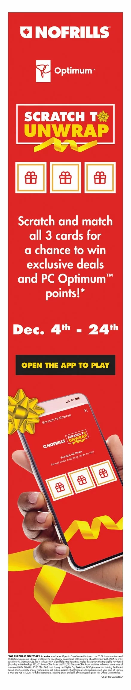 no frills flyer on december 18 24 15 29909107