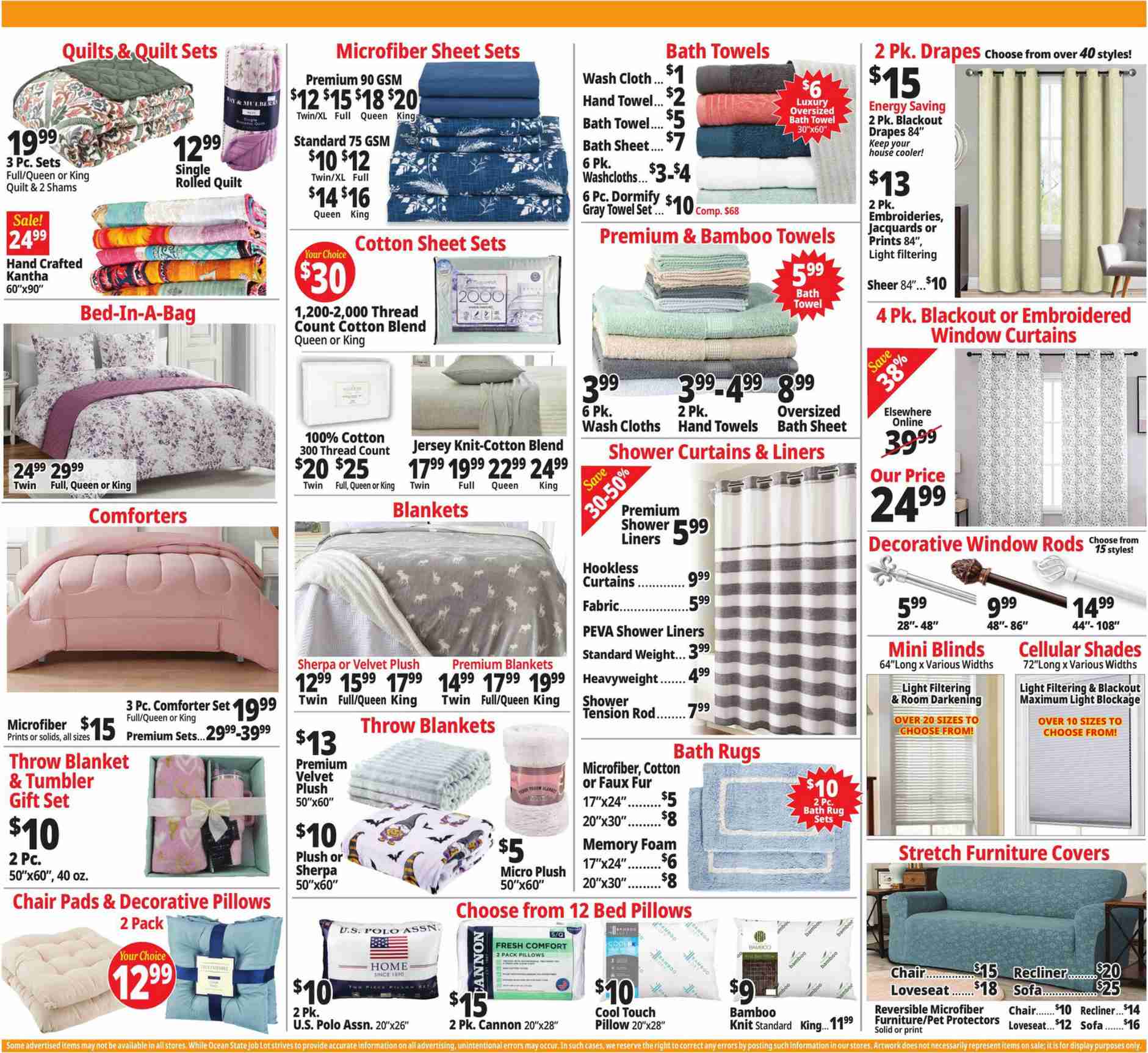 Ocean State Job Lot Weekly Ad August 20 – 26, 2026 - Image 1 August 20 - 26