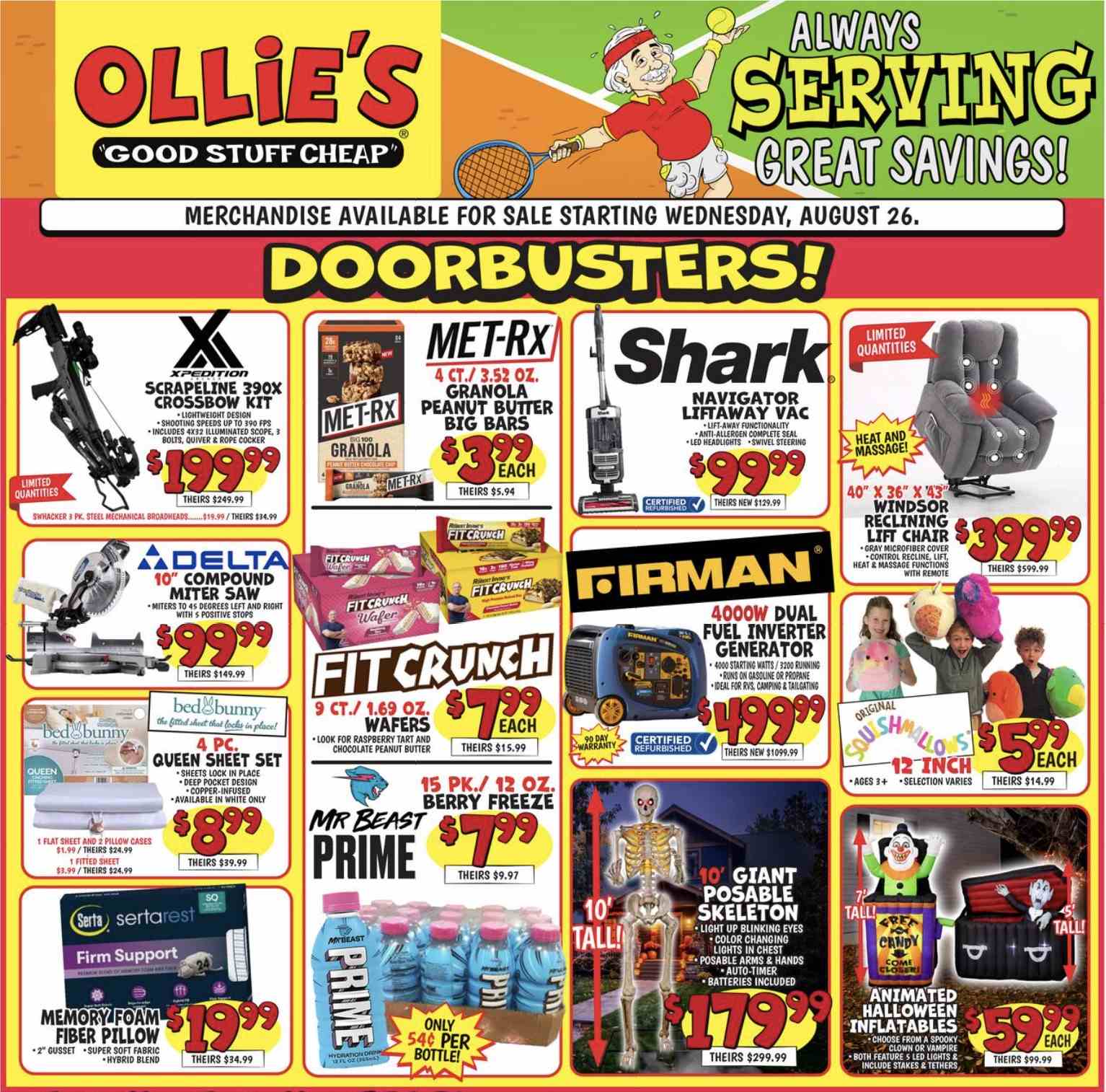 Ollie'S Weekly Ad August 26 – September 1, 2026 - Image 1 August 26 – September 1