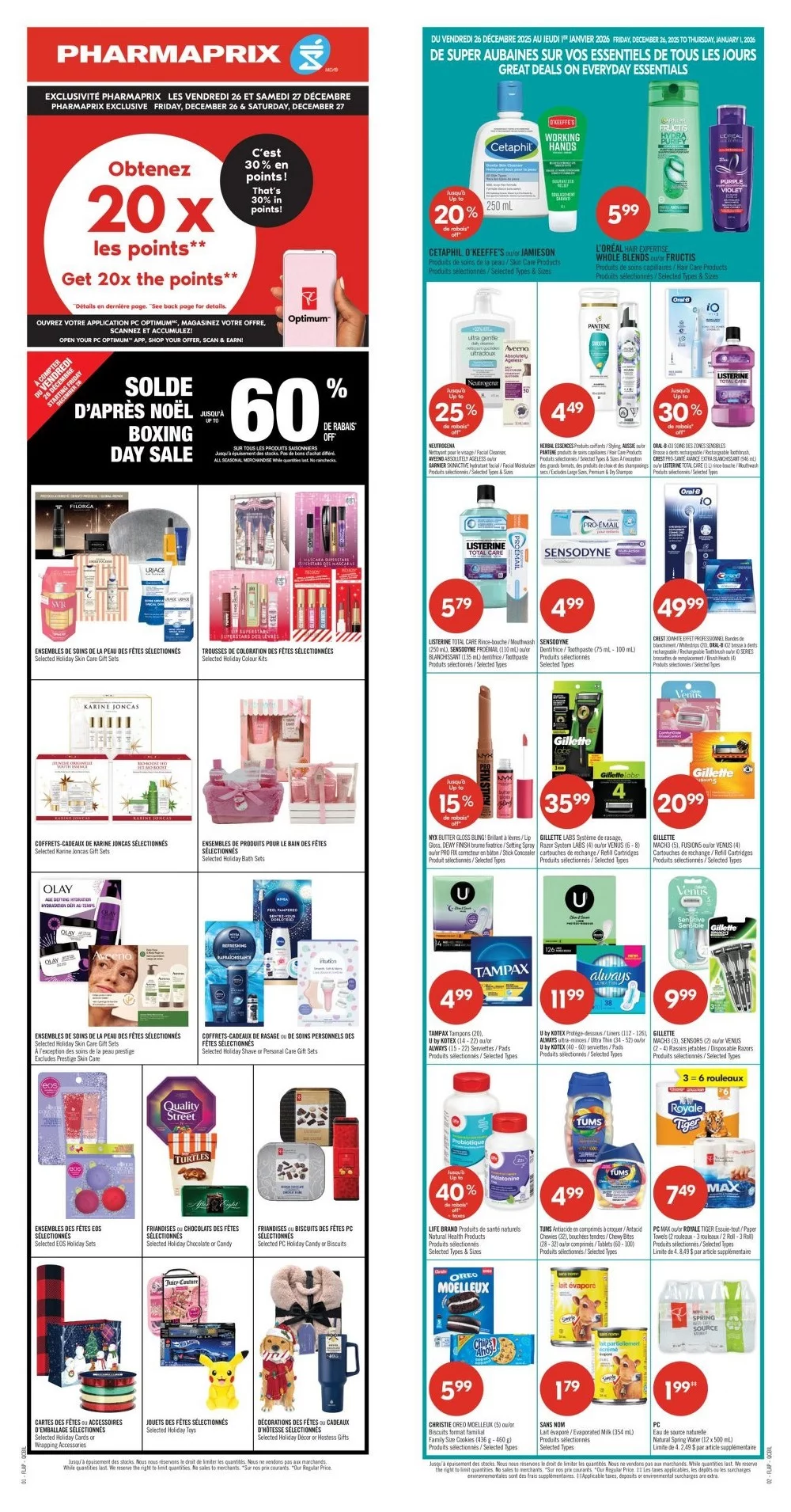 pharmaprix flyer dec 26 jan 1 1
