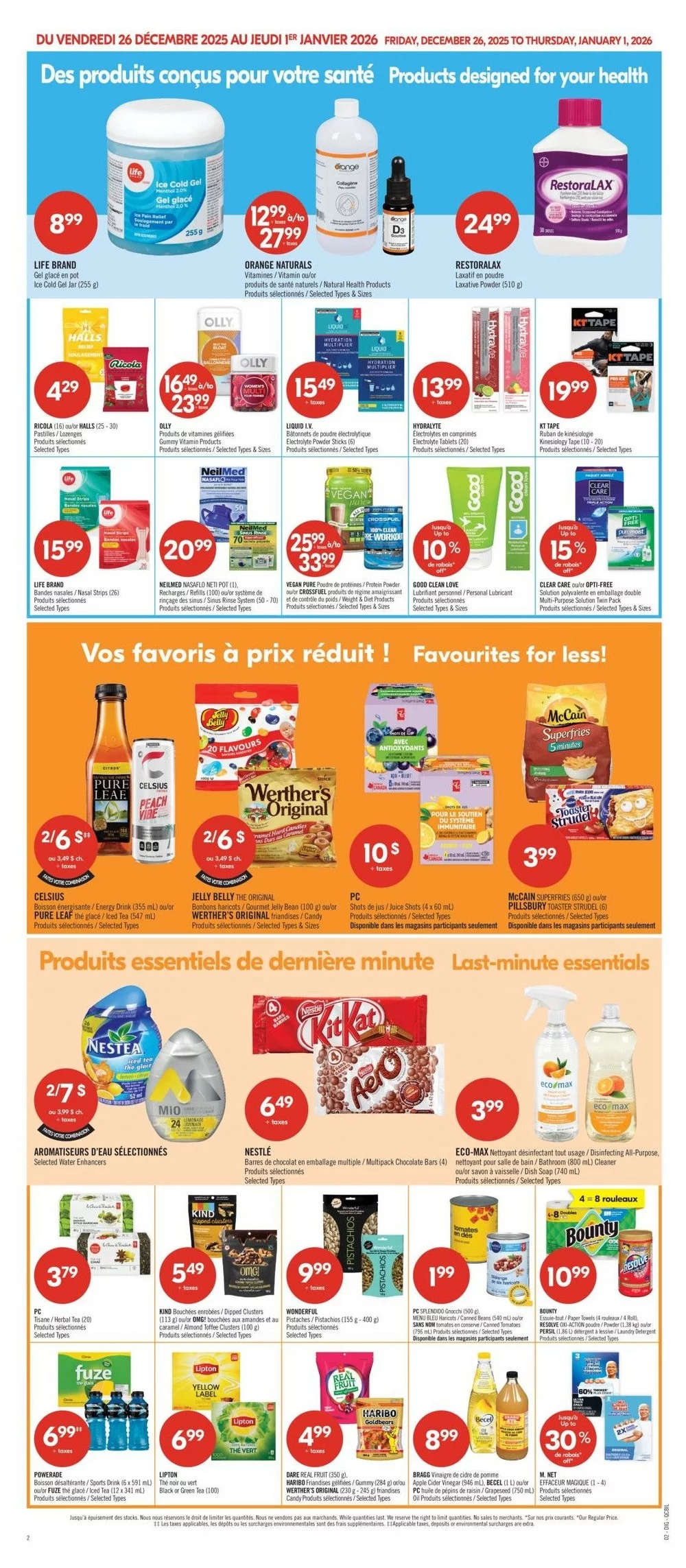 pharmaprix flyer dec 26 jan 1 13