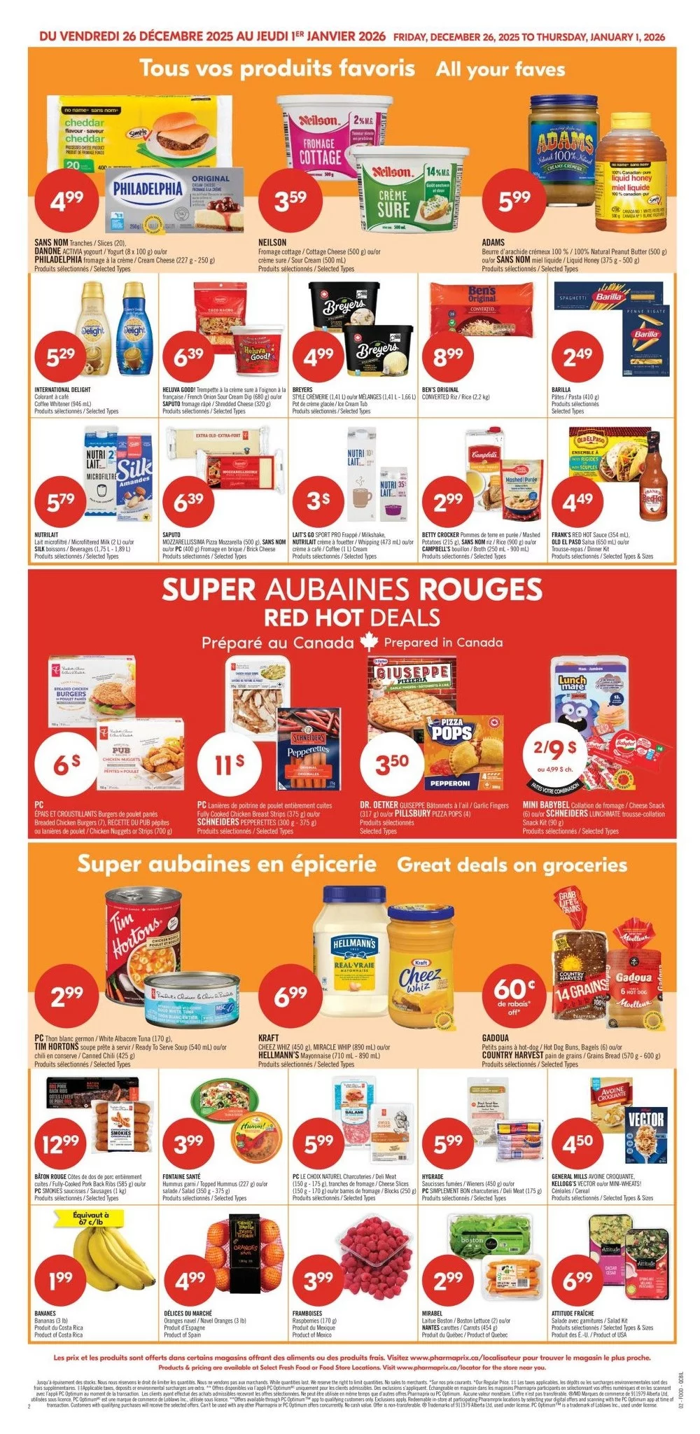 pharmaprix flyer dec 26 jan 1 3
