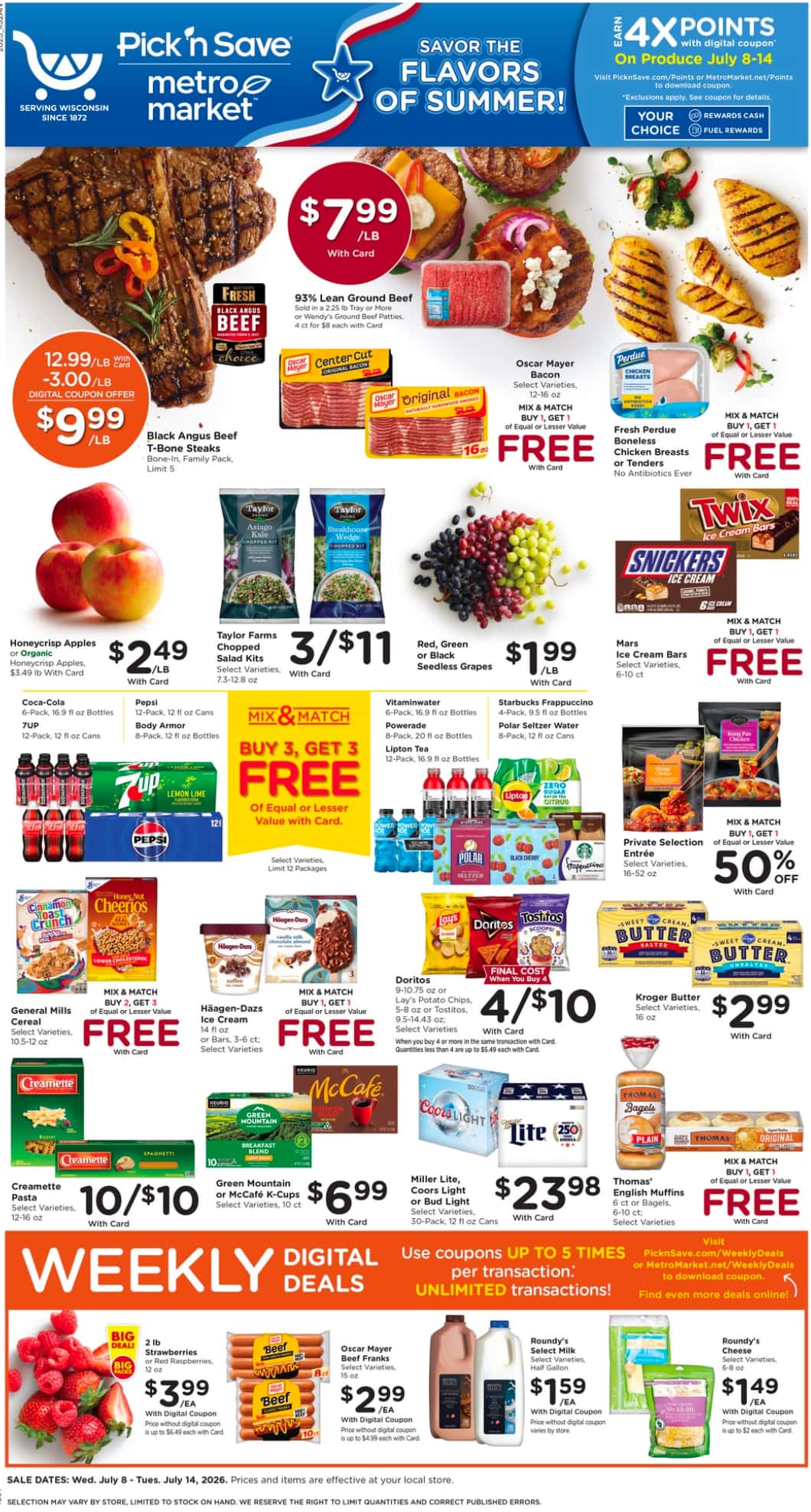 Pick N Save Weekly Ad July 15 - 21, 2026 - Image 1 July 8 - 14