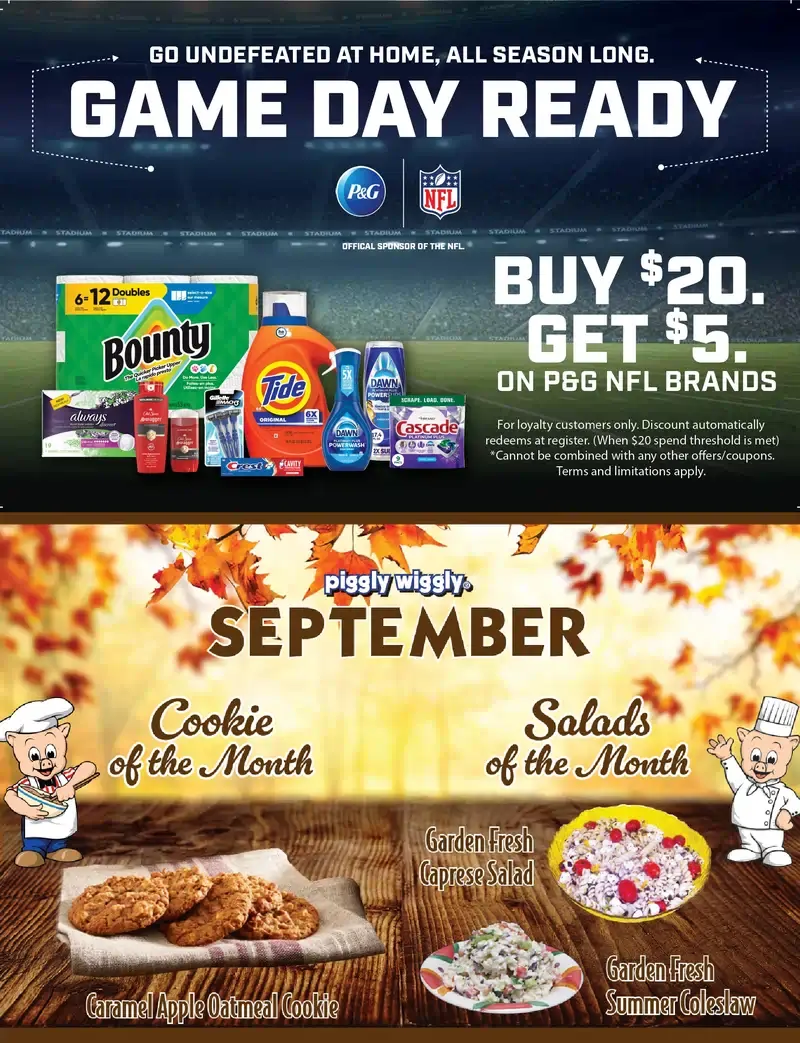Piggly Wiggly Weekly Ad September 30 – October 6, 2026 - Image 2 September 23 - 29