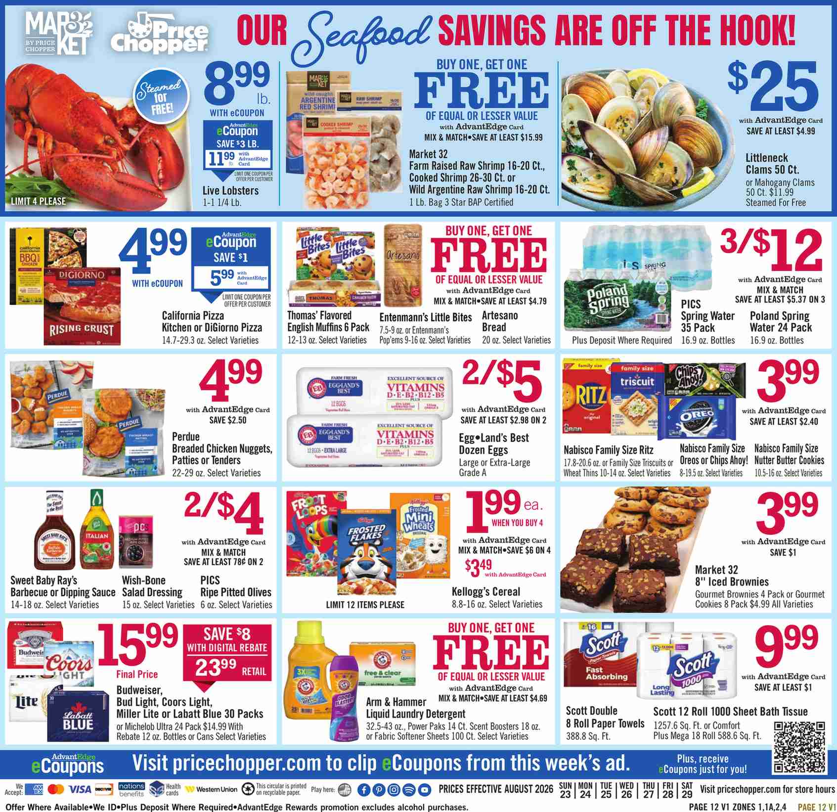 Price Chopper Weekly Ad August 30 - September 5, 2026 - Image 2 August 23 - 29