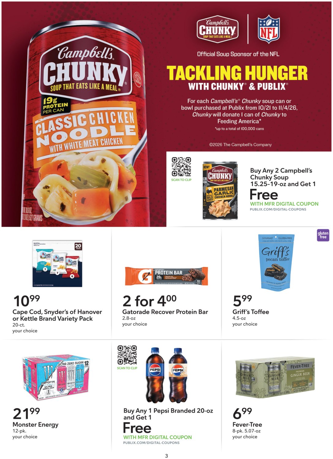 Publix Weekly Ad (Oct 28 - Nov 3, 2026) Sneak Peek - Image 1 Oct 21 - Nov 3 Extra Savings