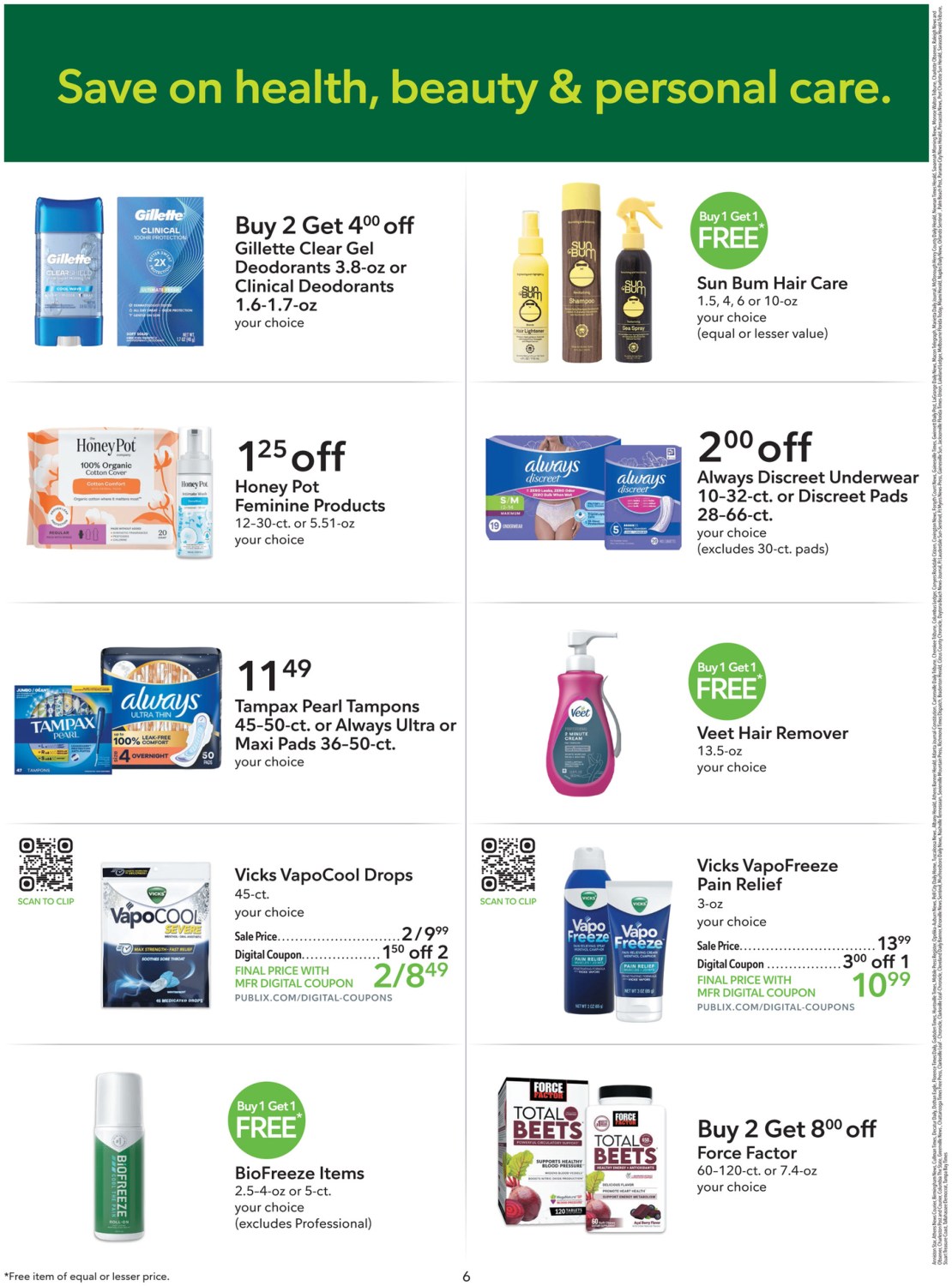 Publix Weekly Ad (Oct 28 - Nov 3, 2026) Sneak Peek - Image 2 Oct 21 - Nov 3 Extra Savings