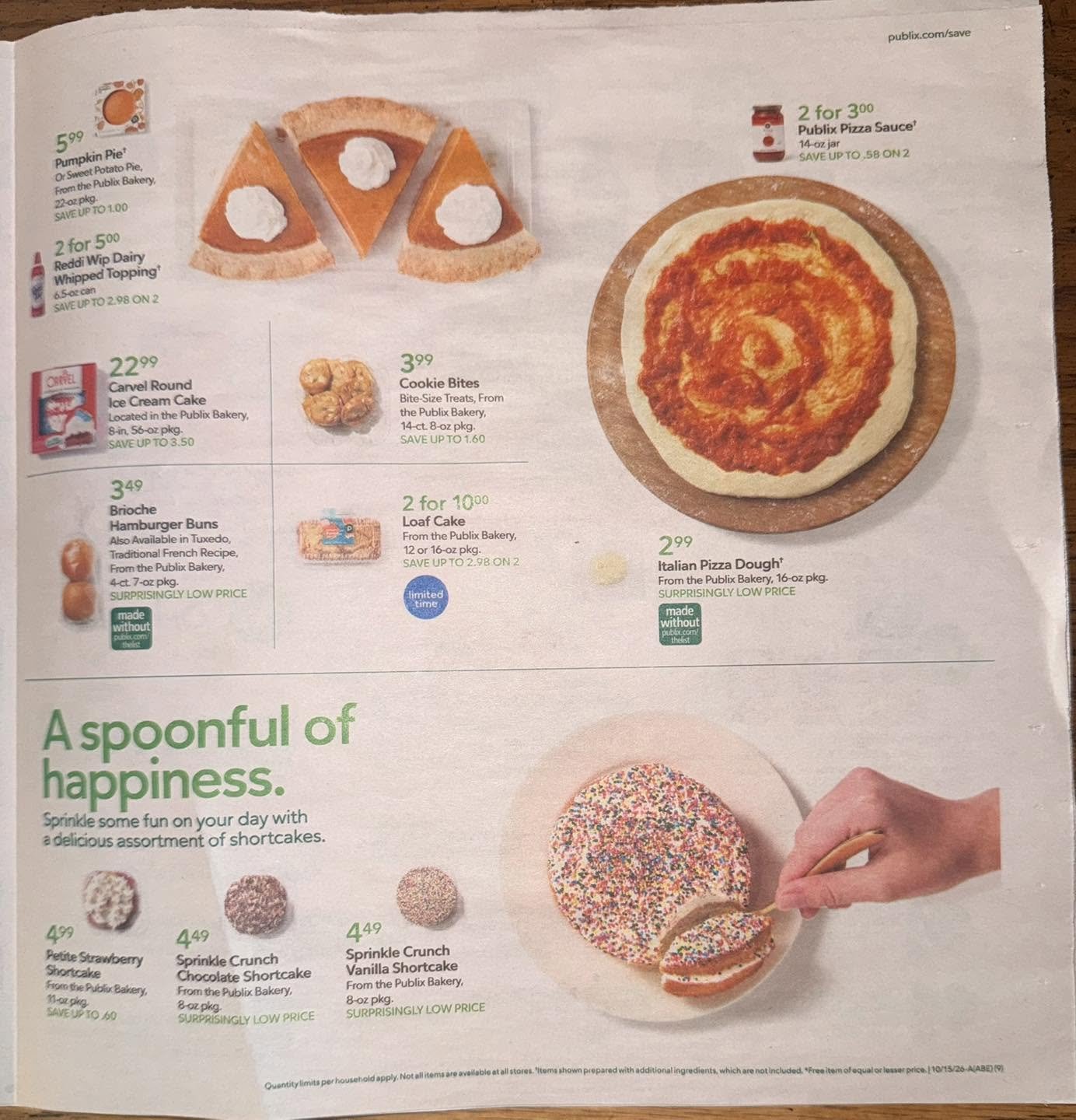 Publix Weekly Ad (Oct 28 - Nov 3, 2026) Sneak Peek - Image 1 Oct 14 - 20