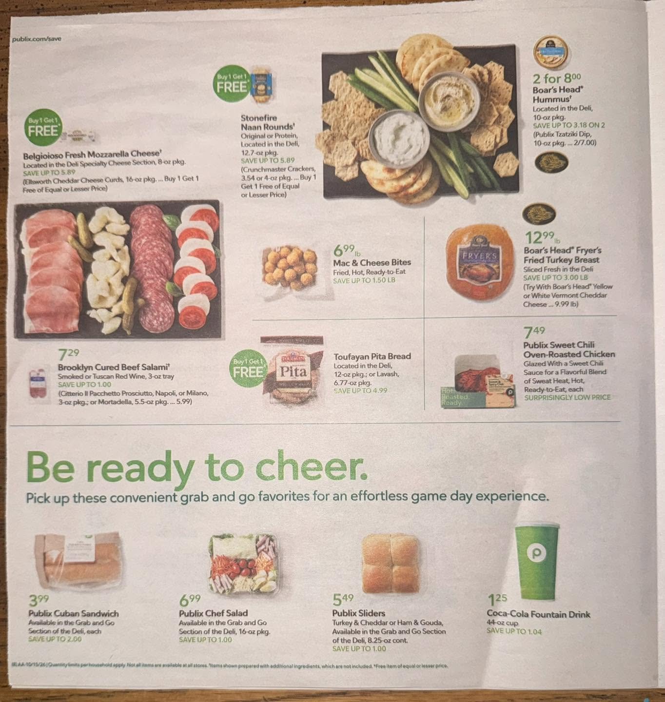Publix Weekly Ad (Oct 28 - Nov 3, 2026) Sneak Peek - Image 2 Oct 14 - 20
