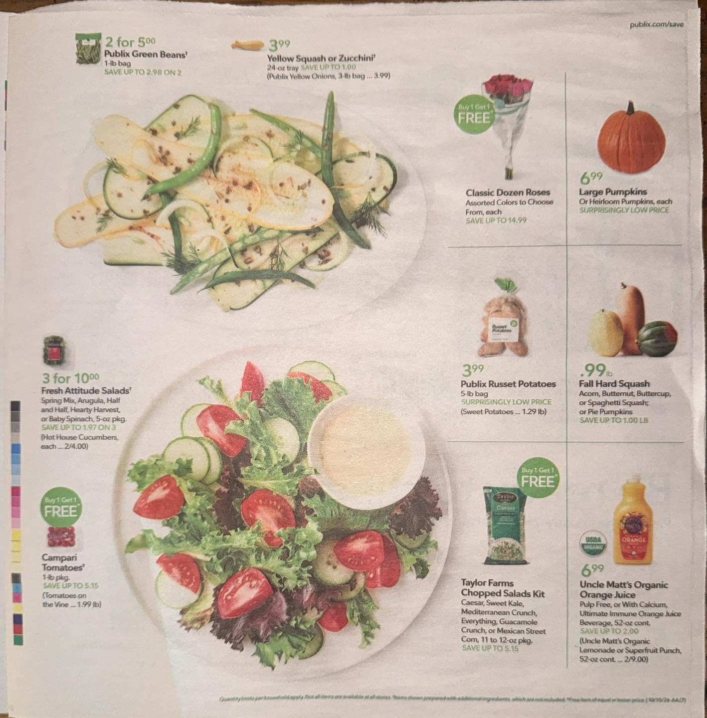 Publix Weekly Ad (Oct 28 - Nov 3, 2026) Sneak Peek - Image 1 Oct 14 - 20