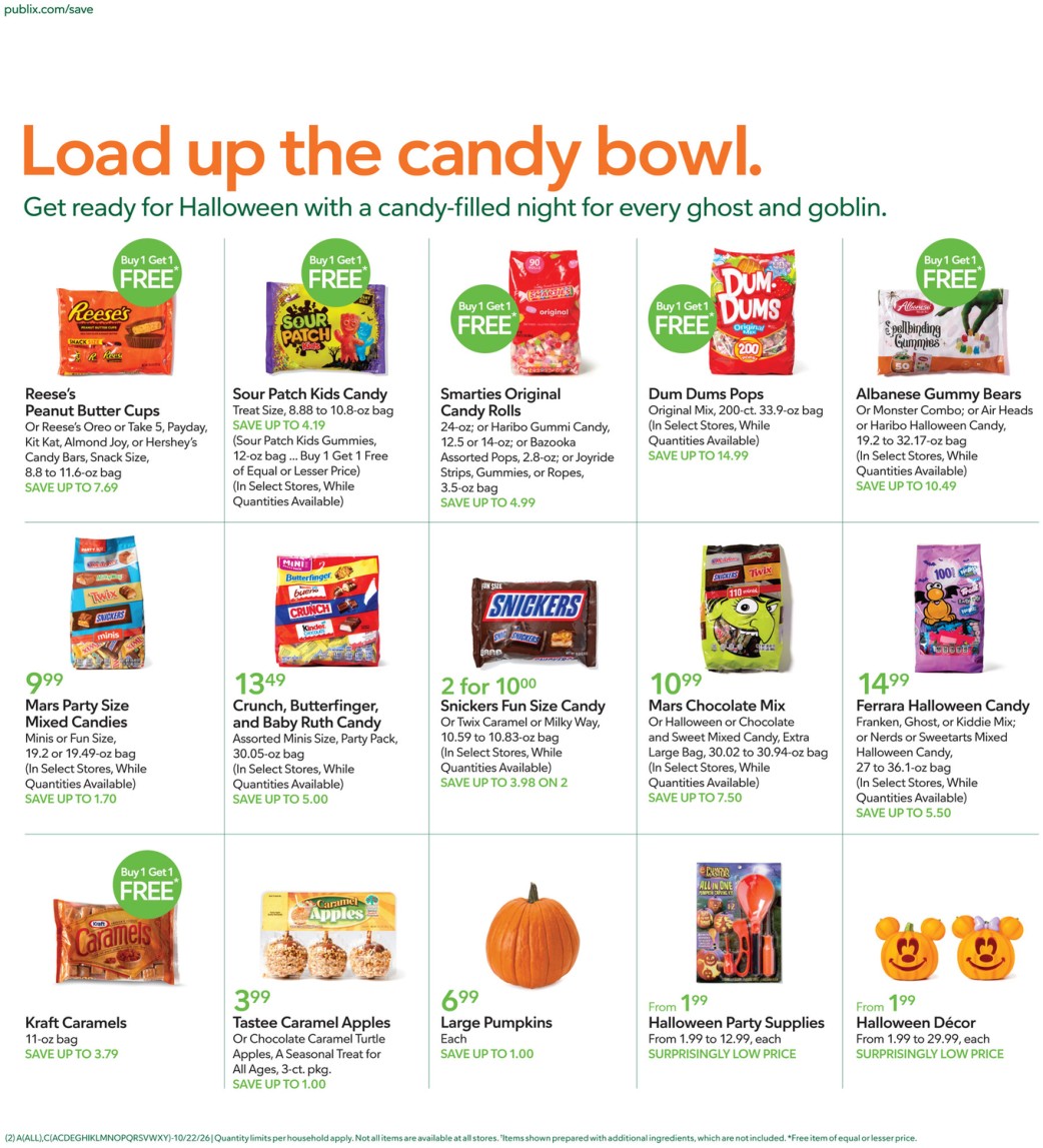 Publix Weekly Ad (Oct 28 - Nov 3, 2026) Sneak Peek - Image 2 Oct 21 - 27