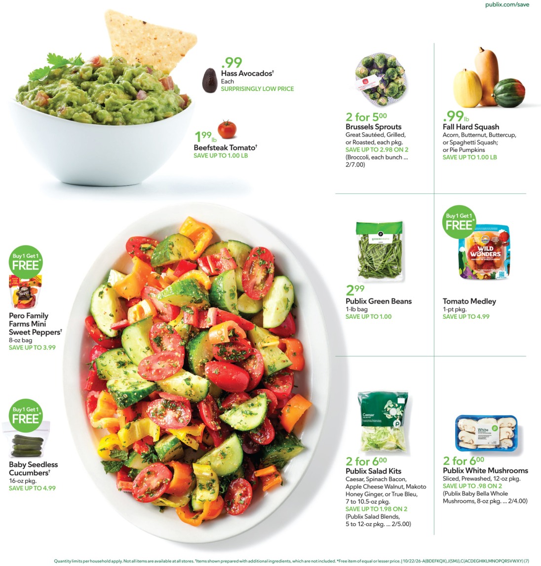 Publix Weekly Ad (Oct 28 - Nov 3, 2026) Sneak Peek - Image 1 Oct 21 - 27