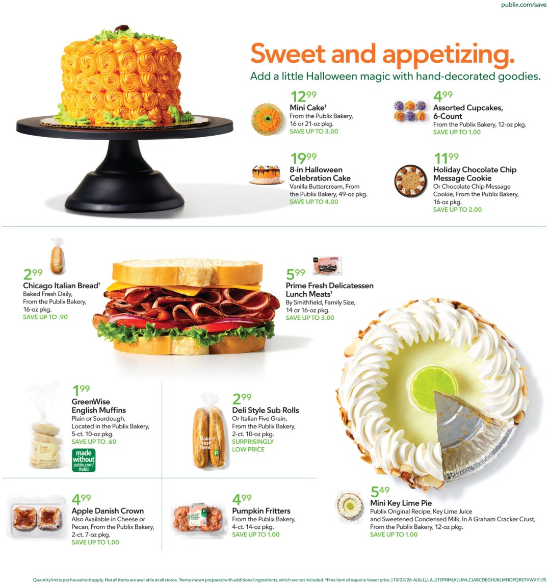 Publix Weekly Ad (Oct 28 - Nov 3, 2026) Sneak Peek - Image 1 Oct 21 - 27