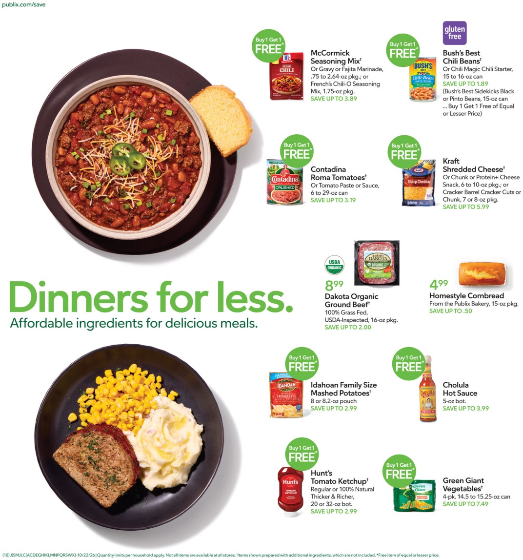 Publix Weekly Ad (Oct 28 - Nov 3, 2026) Sneak Peek - Image 2 Oct 21 - 27