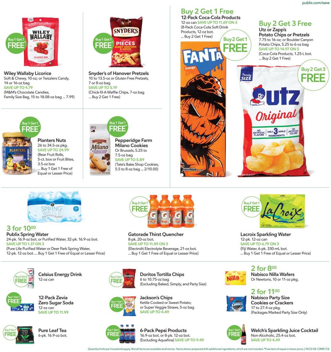 Publix Weekly Ad (Oct 28 - Nov 3, 2026) Sneak Peek - Image 1 Oct 21 - 27