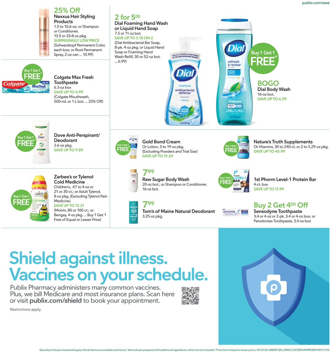 Publix Weekly Ad (Oct 28 - Nov 3, 2026) Sneak Peek - Image 1 Oct 21 - 27